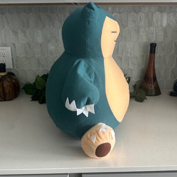 Snorlax Plush Stuffed Toy 2022 By Toy Factory Pokemon Collectible - Picture 6 of 9